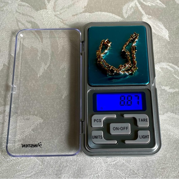 Gemstone Gold Vermeil 925 Sterling Silver Bracelet - Picture 9 of 10